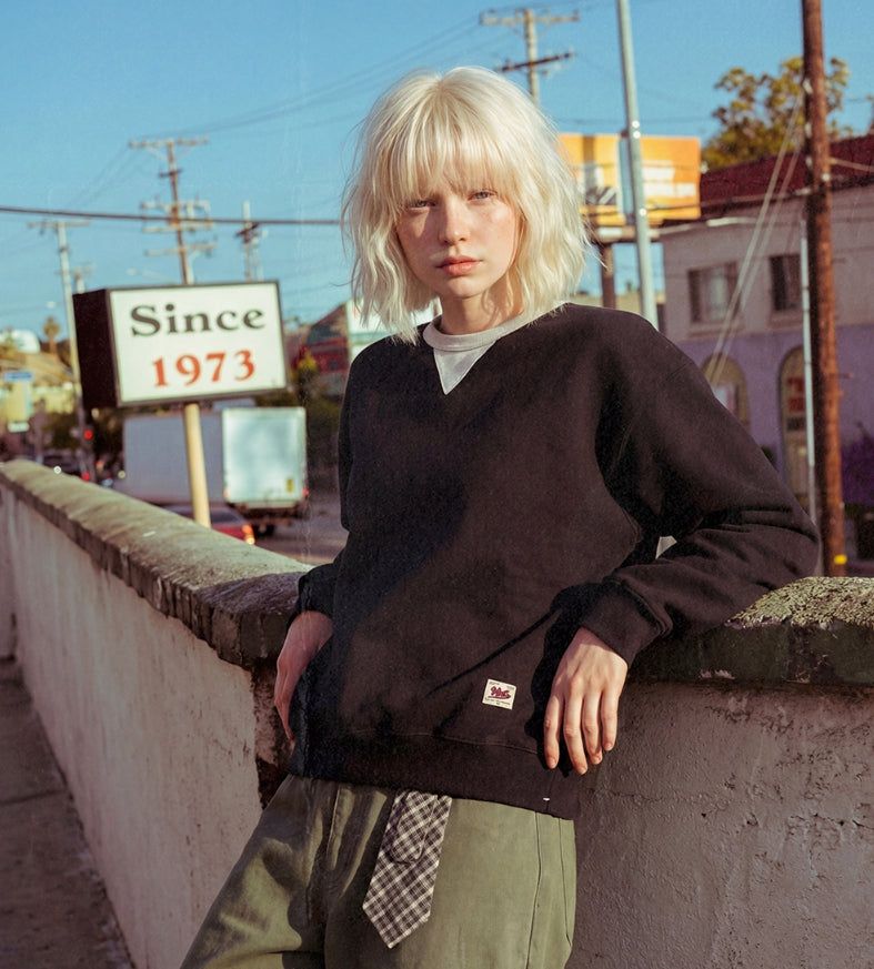WV PROJECT(ダブリューブイ プロジェクト)の「26SS★ Retro Crewneck Sweatshirt(Tops)」