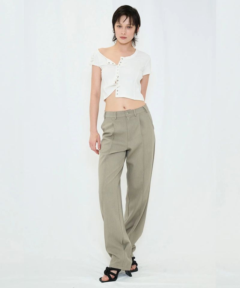 LOOSE TAPERED SLACKS