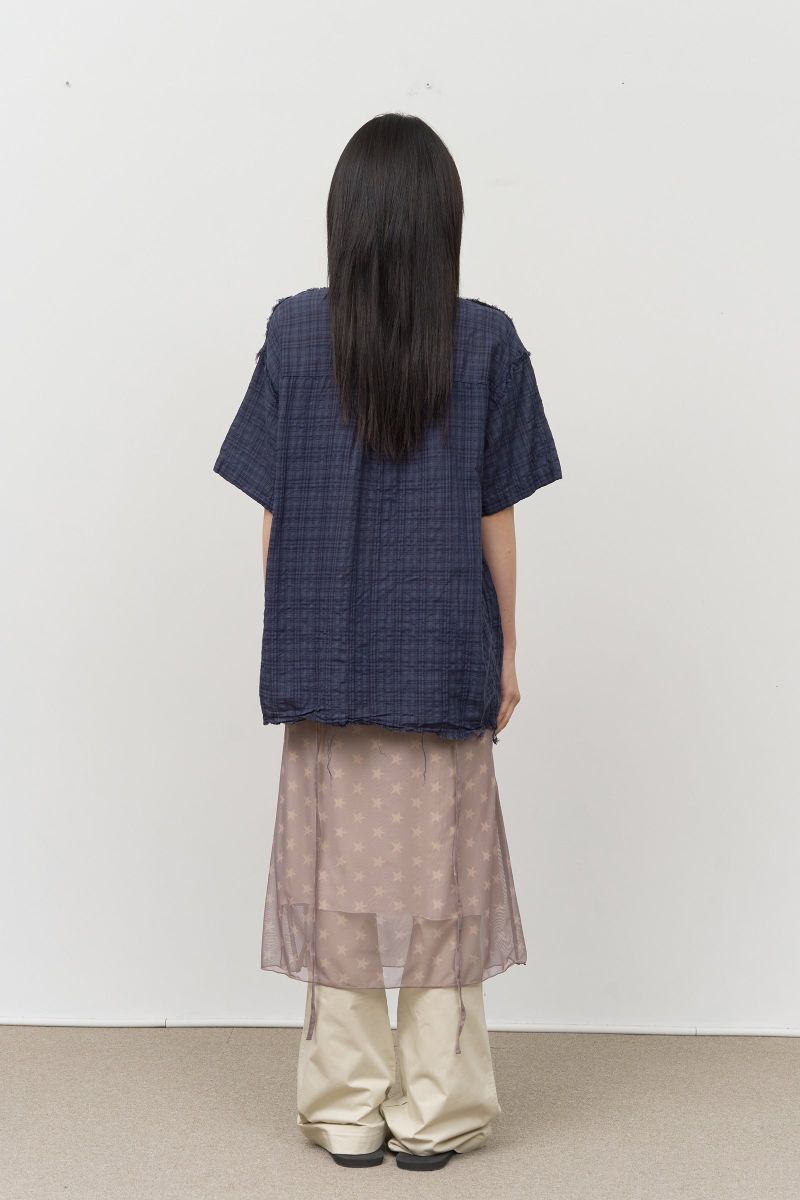 Which Cut Off Checked Shirt