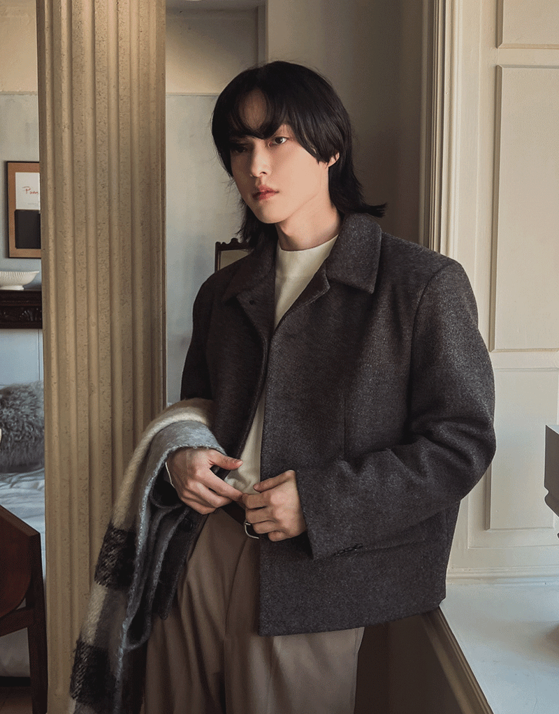 2PLAN(ツープラン)の「ステートウールクロップコート (3 color)(Jackets/Outerwear)」