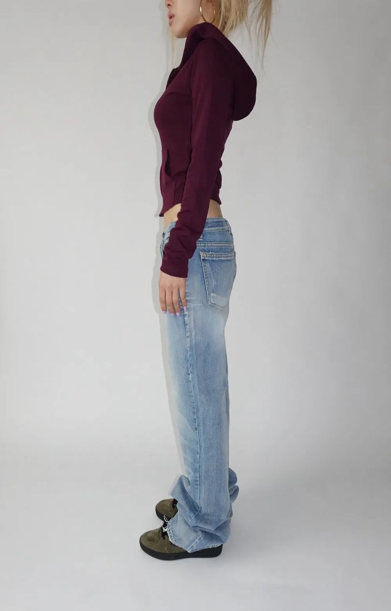 90s Lowrise Wide Jeans