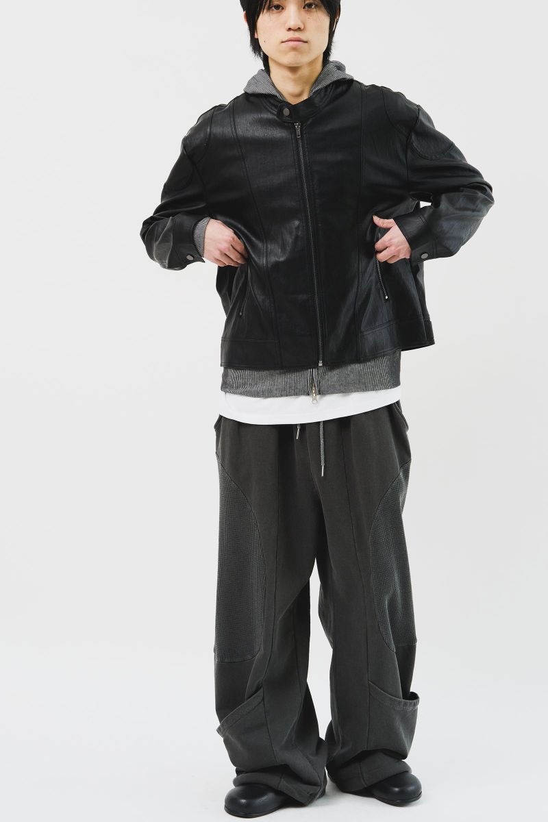 Bella Biker Leather Jacket (2color)