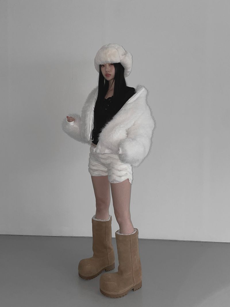 snow winter suede boots(3 color) 