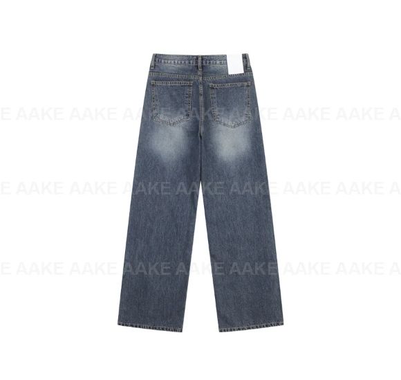 VINTAGE BLUE STRAIGHT DENIM