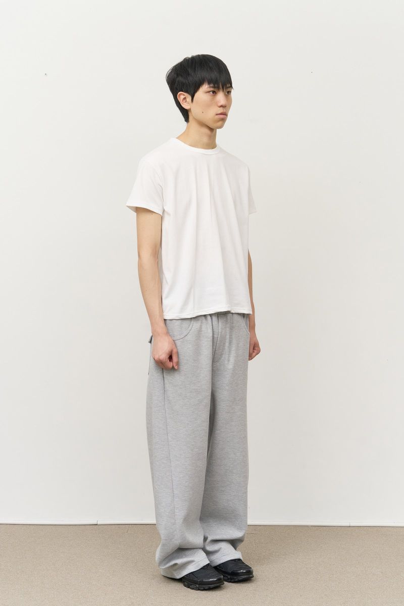 L Back Curved Pants