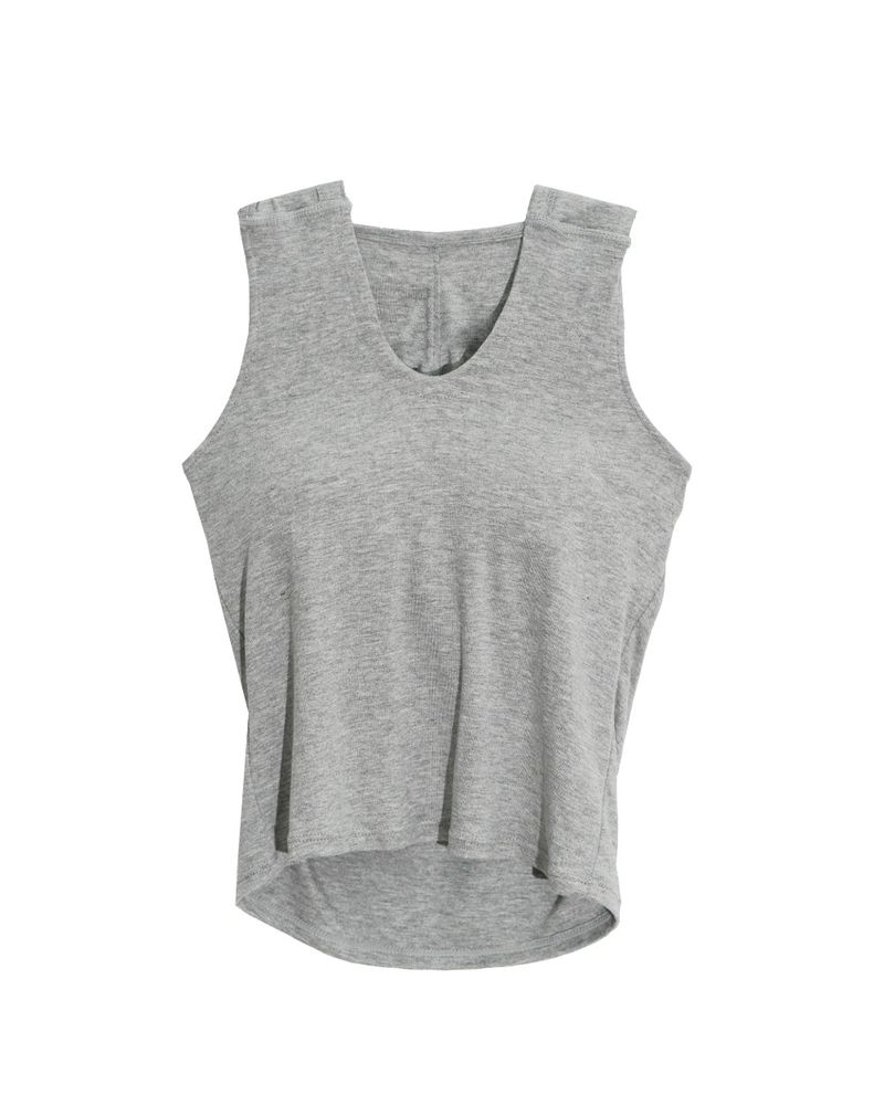 HOODIE OFF SLEEVELESS