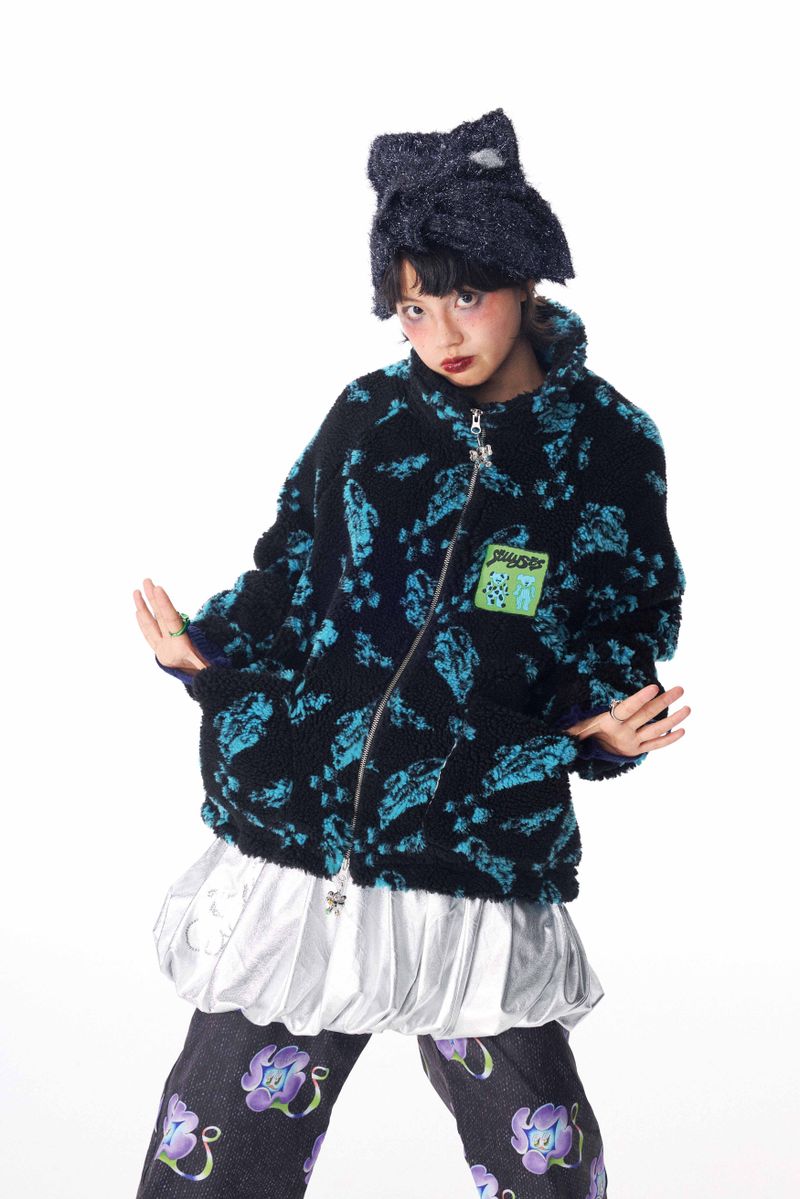 Lamb wool coat