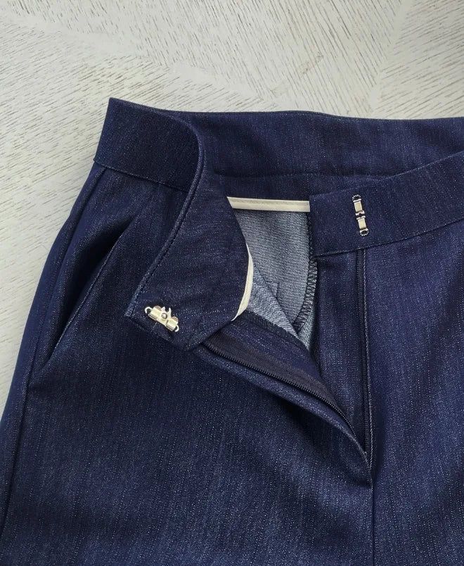 Menzo Bootcut Span Denim Slacks