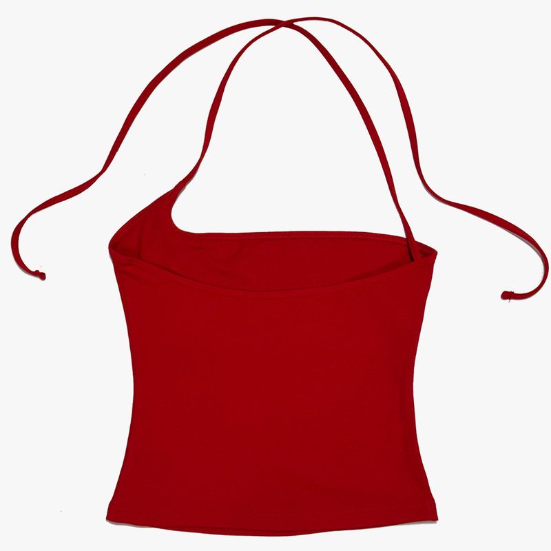 Nati asymmetric bikini - rich red