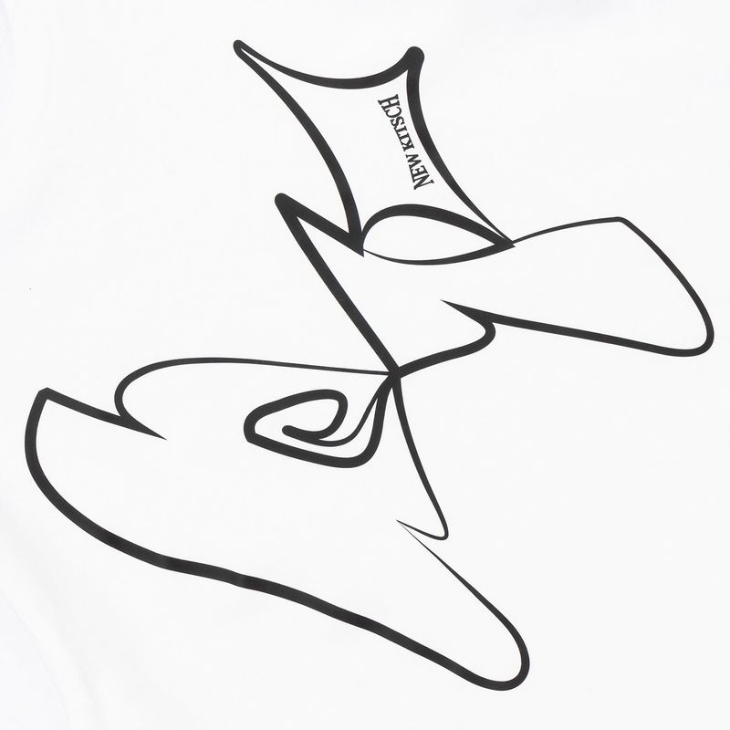 MIGNON LOGO HOLE GRAPHIC SHORT SLEEVE (WHITE)
