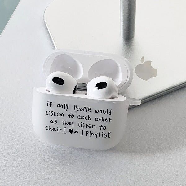 Playlist AirPod Case_matt