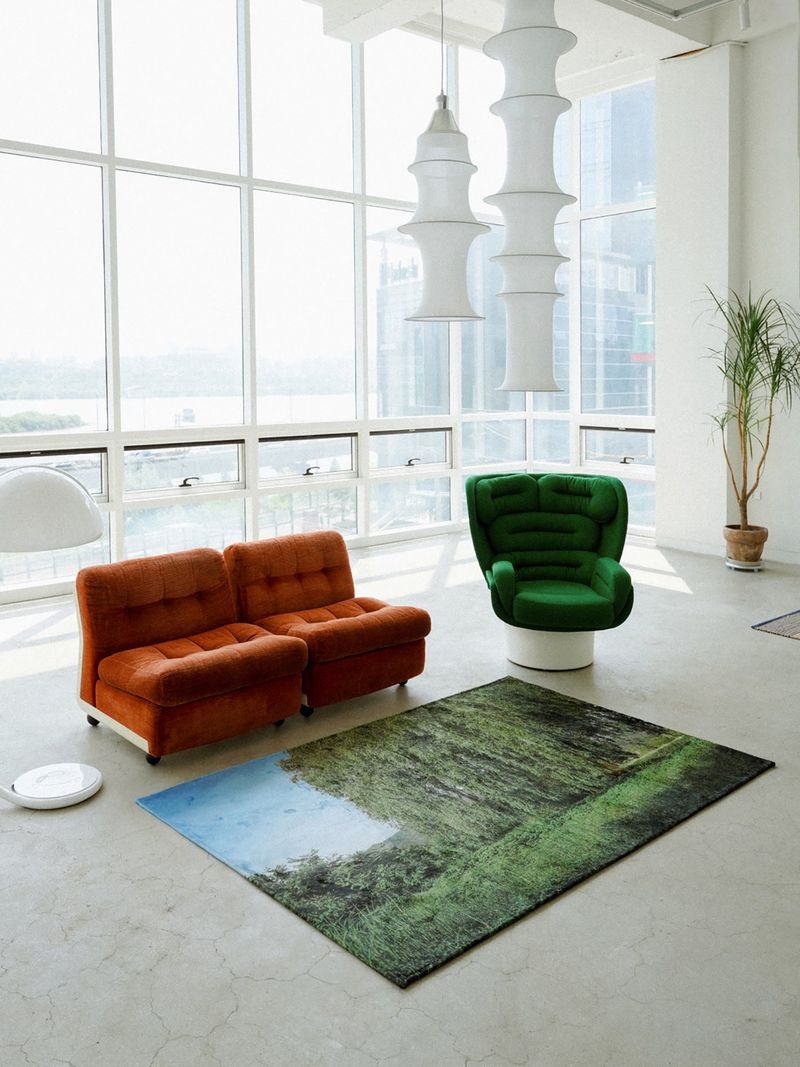 SLEEPTIGHT OBJECT（スリープタイトオブジェクト）の「green willow rug - L（Smartphone Accessories）」