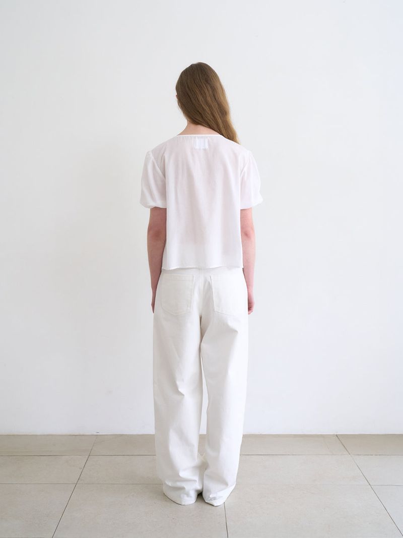 Sophie blouse (Ivory)