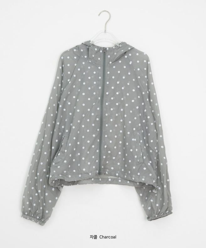 NE Summer Dot Wind Hood Jumper