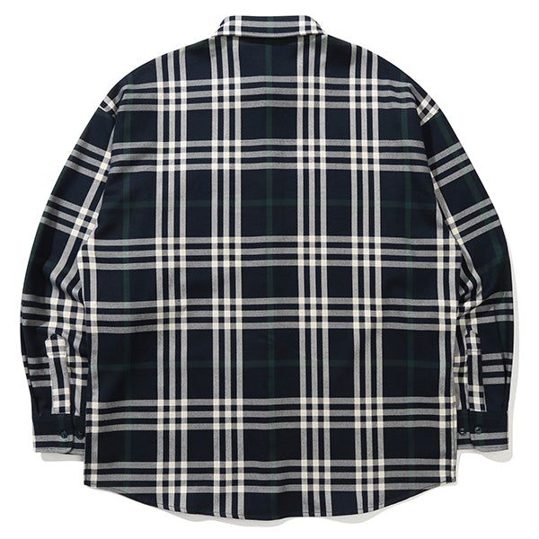 SIGNATURE CHECK SHIRT_NAVY