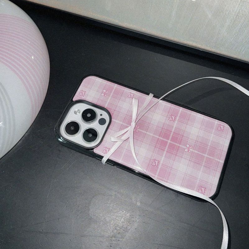 [MADE]Check Cat epoxy case(2color)