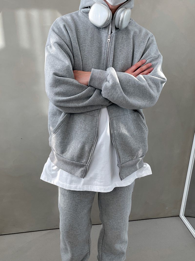 ASCLO(エジュクロ)の「All Day Special Cotton 2 Way Hood Zip Up (7color)(Tops)」