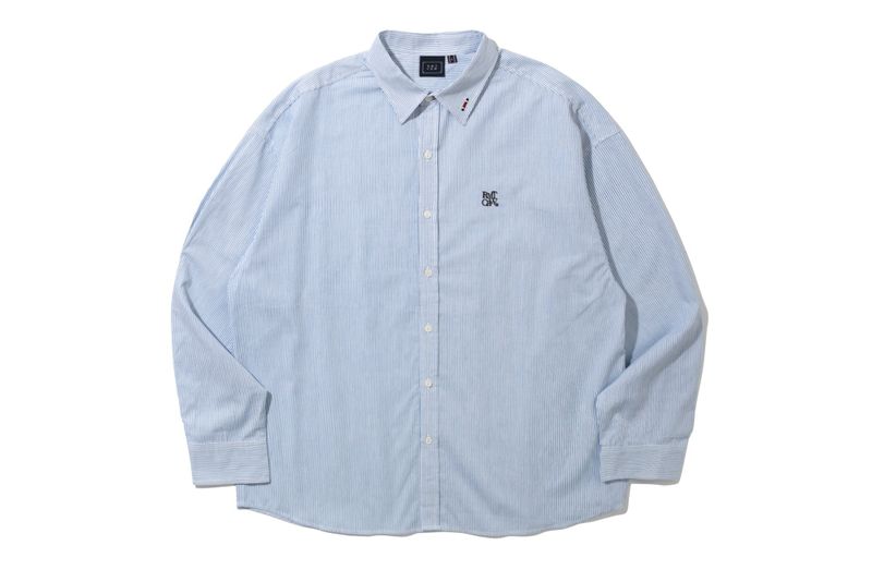 RECENT STRIPE SHIRT_BLUE