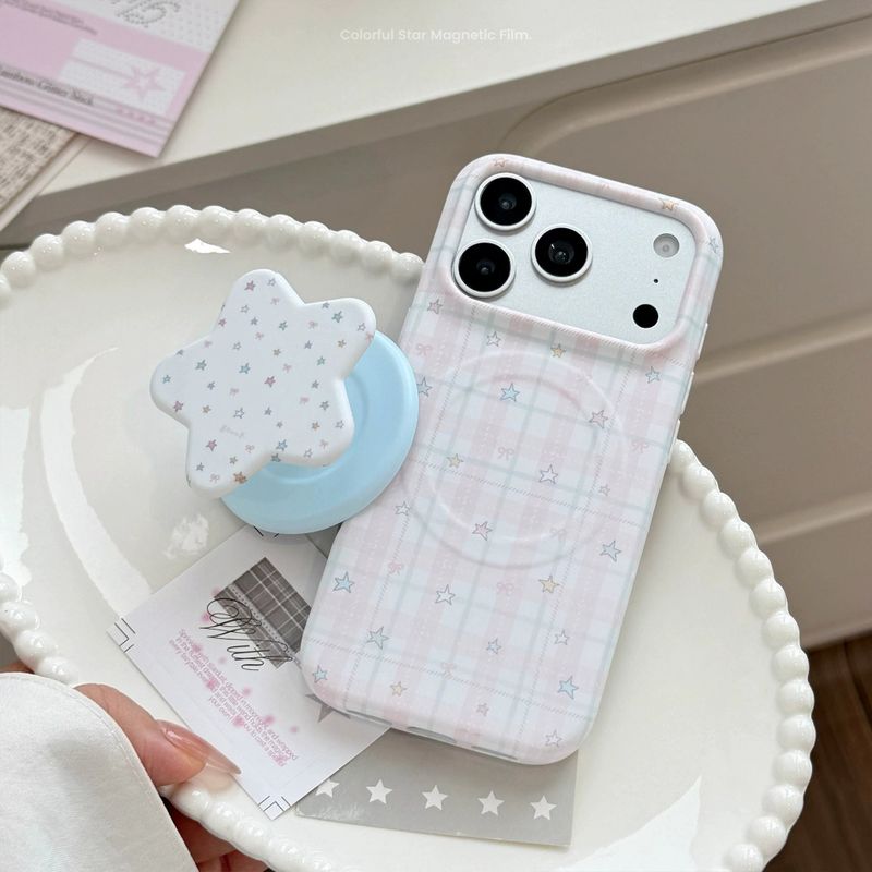 Starlight Check Magnetic Phone Case