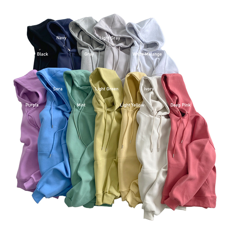 A Perfect Double Over Hood T (12color)