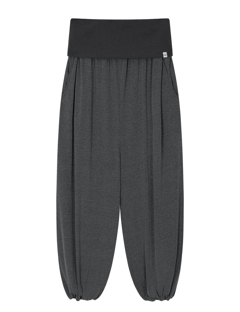 BANDING BALLOON PANTS(CHARCOAL)