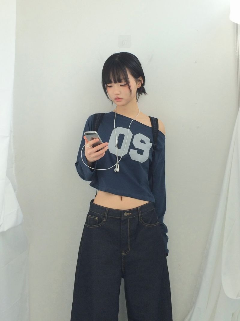 ner.ui.bin（ノエビン）の「 09 ボートネック クロップドトップ（トップス）」