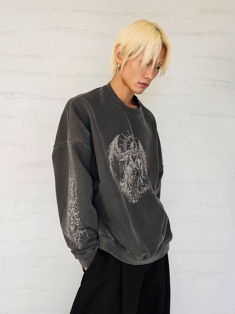 VENTIQUE Pigment Gabriel Sweatshirt 3colors