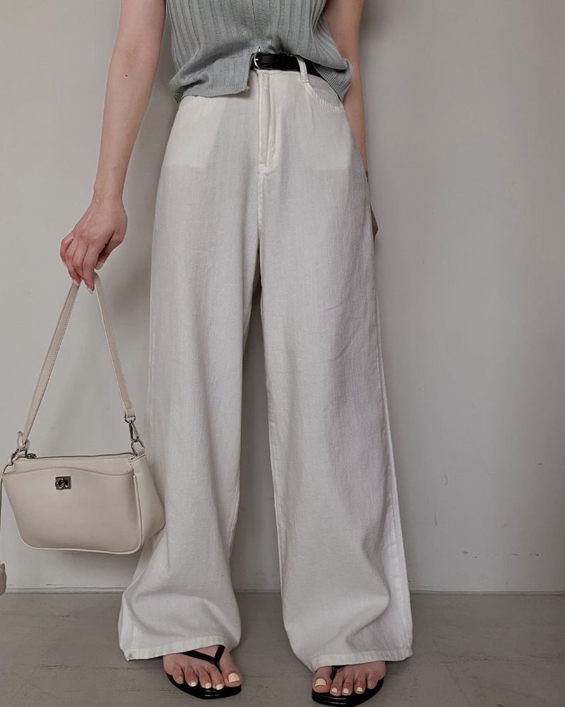 Rao Wide Cotton Pants