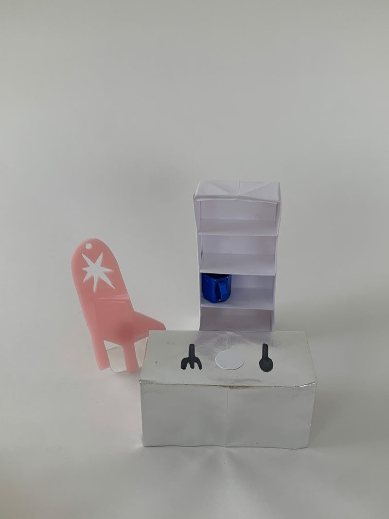 Pinkchair keyring
