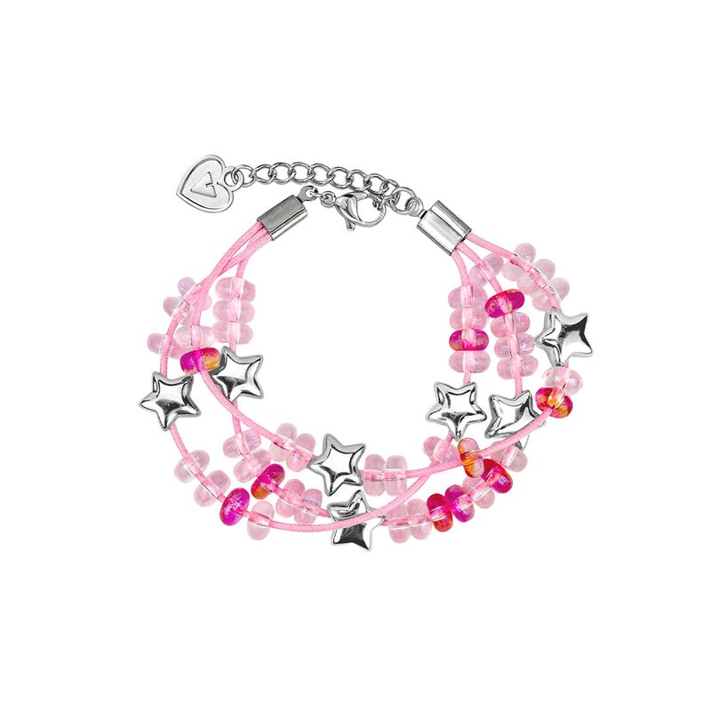 Crystal Star Layer Strap Bracelet