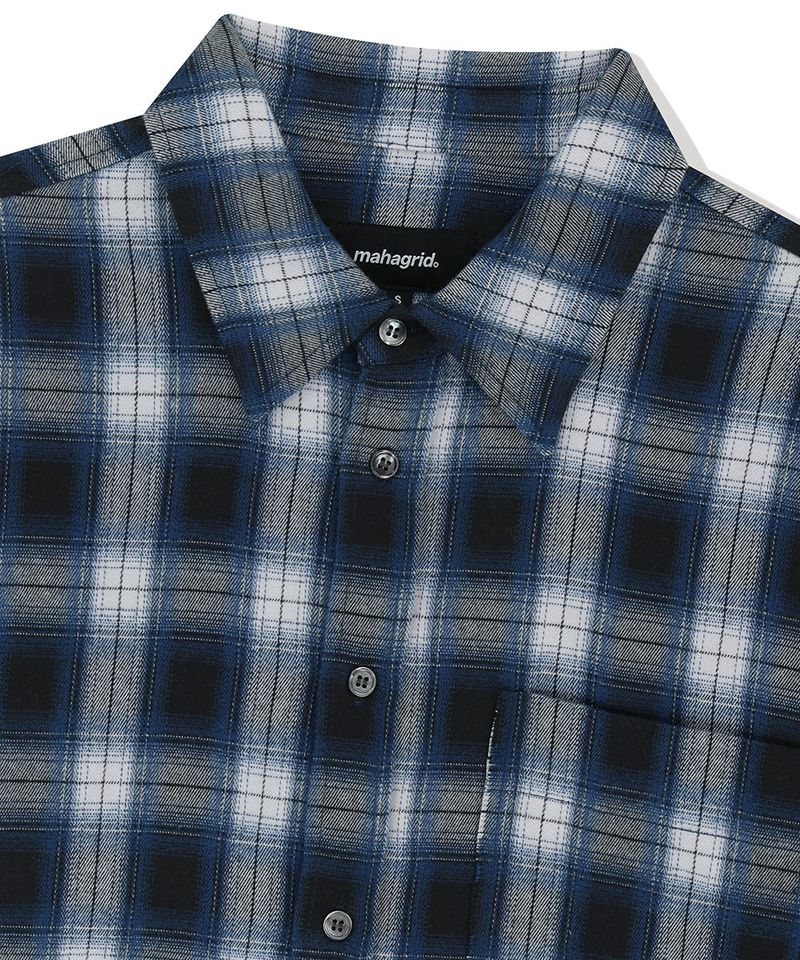 RAW CUT OMBRE SHIRT