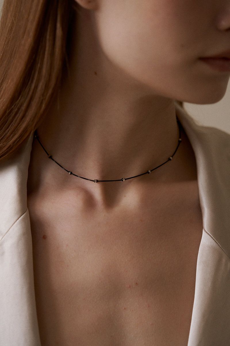 Silver925_Black Hexagon_N