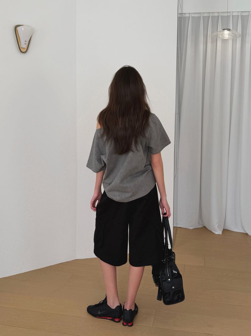 [ORIGINAL] Ground Cargo Bermuda Cotton Pants
