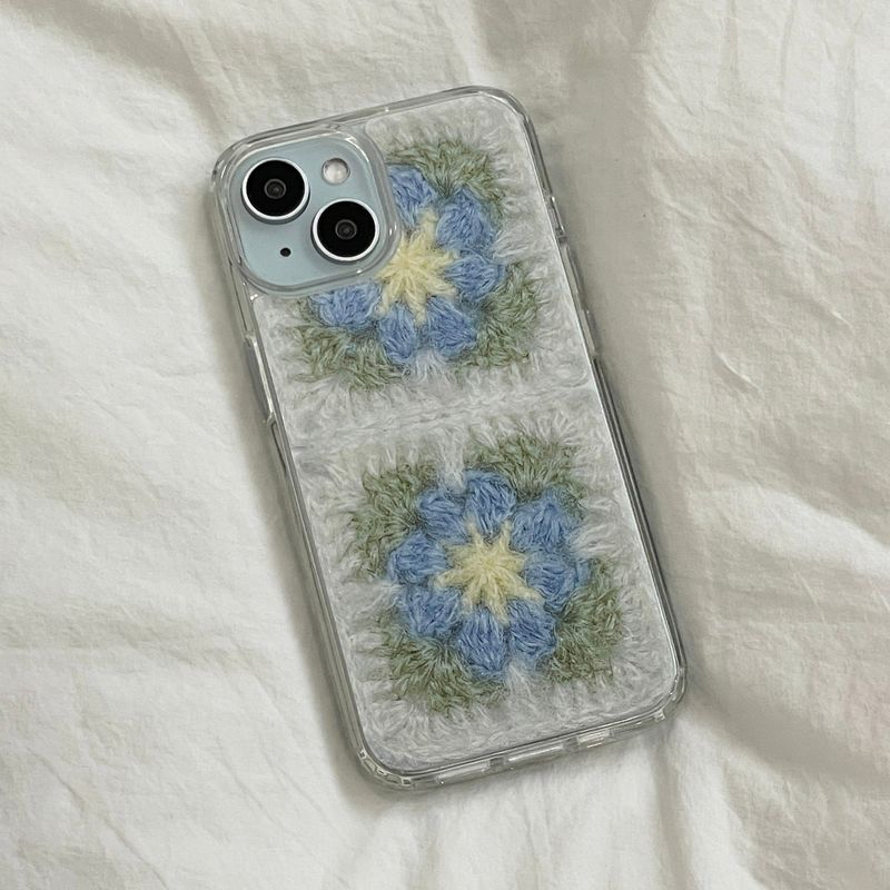 MOTIFS HARD JELL CASE - E - BLUE