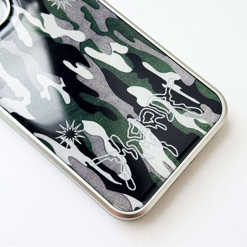Sharpburst Camouflage Phone Case (SV_Green)