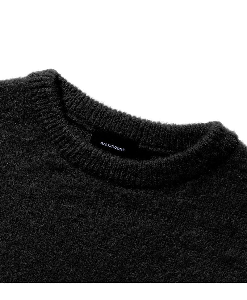 WOOL SOFT MOHAIR OVERSIZED KNIT