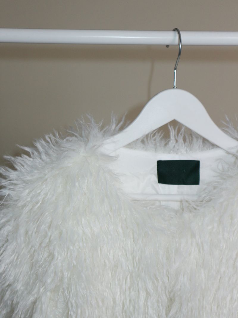 Angel Hairri Fur Bolero Short Jacket (Semi Cropped Jacket)