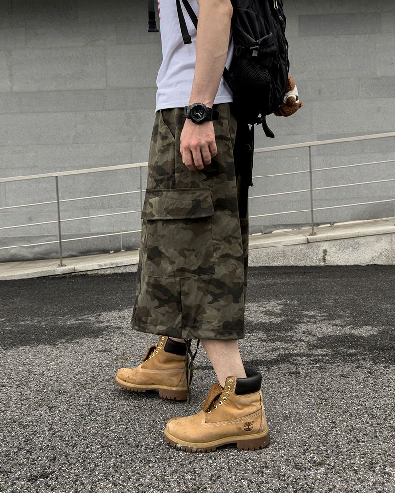 Jeb Military Camo Bermuda Pants