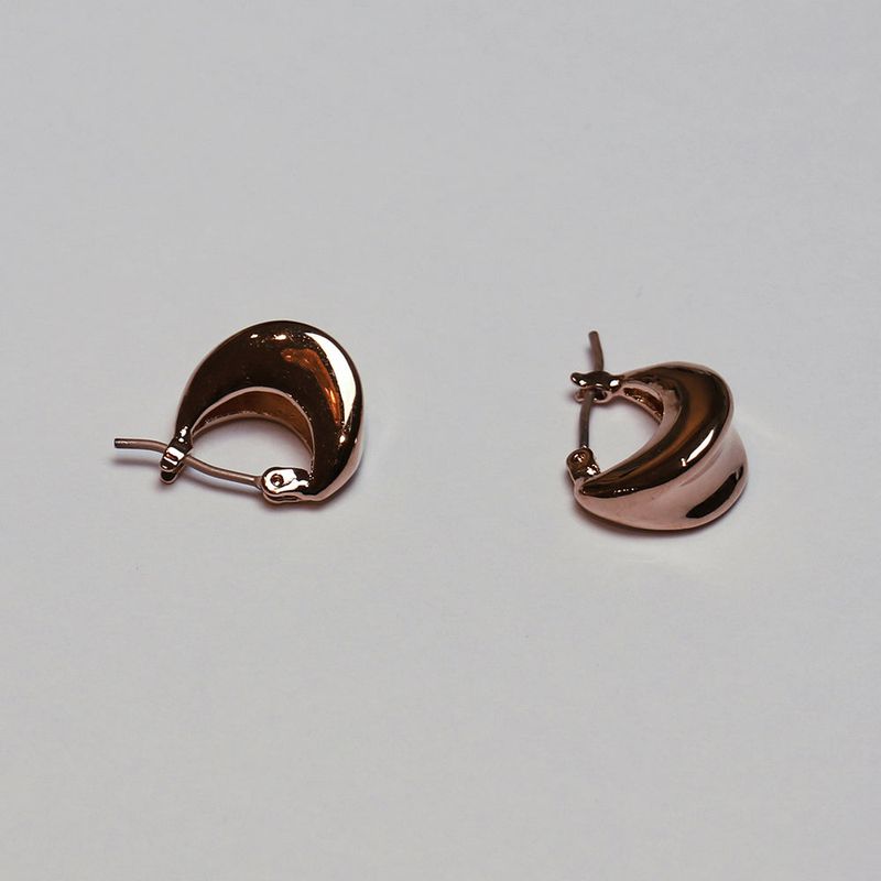 oval volume earring