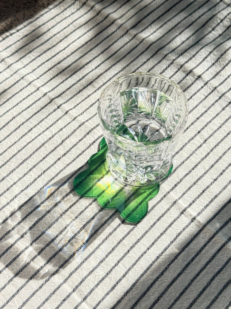 Tepid グリーンティーアクリルコースター