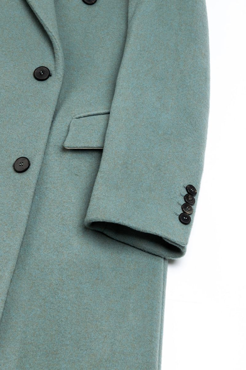 Vintage Sky Wool Coat
