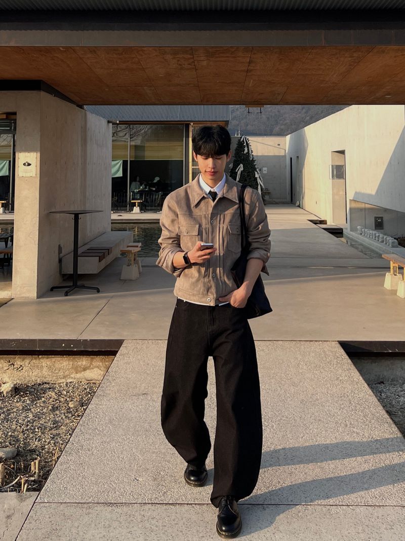 Minimal Crop Plain Shirt (4colors)
