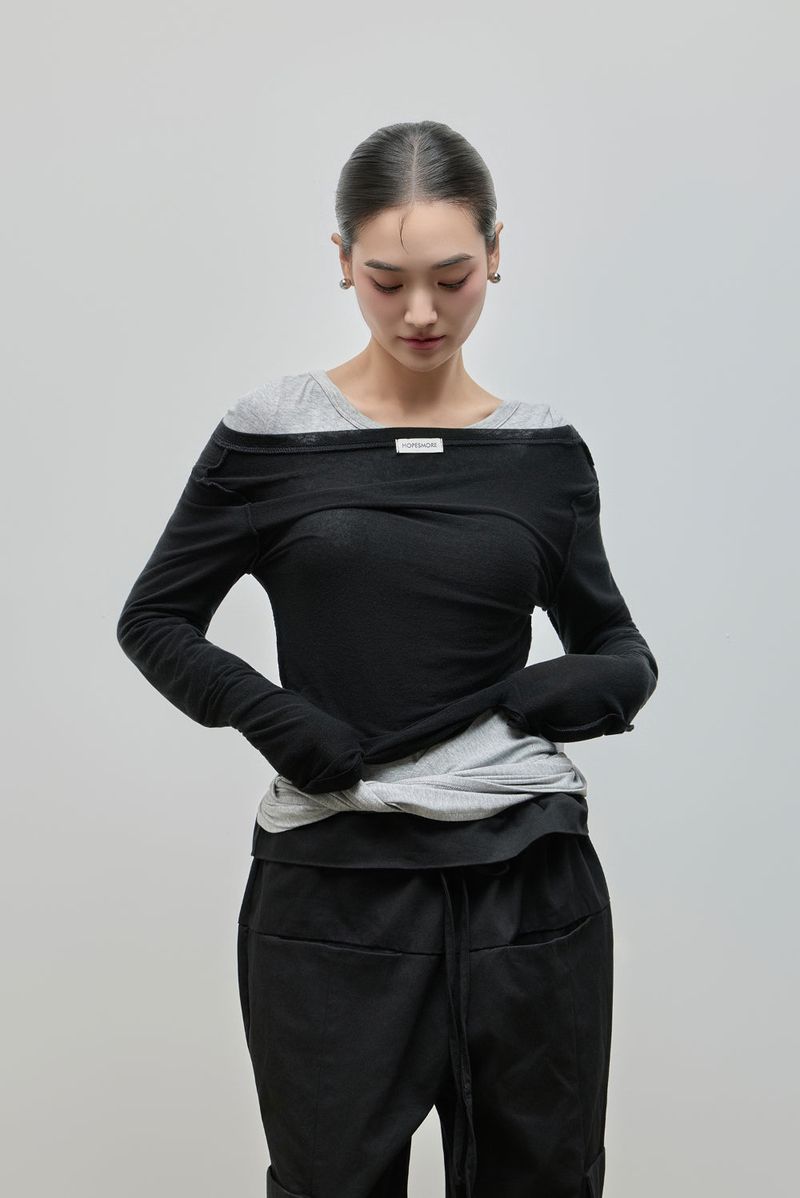Fold Cargo Pants_Black