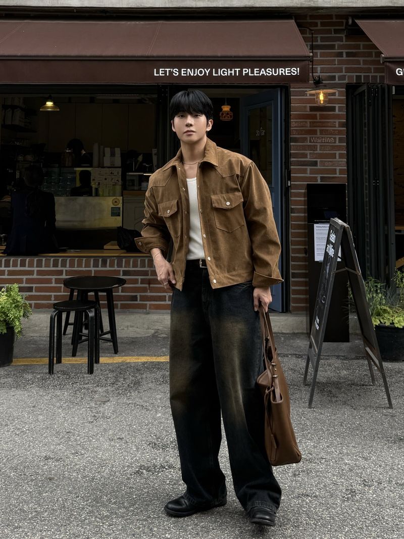 Tony western cropped suede jacket