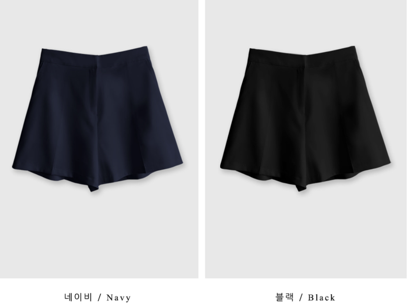 Door Banding Slacks Shorts / 3 colors