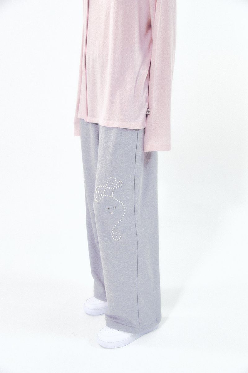 Pearl Track Pants Gray