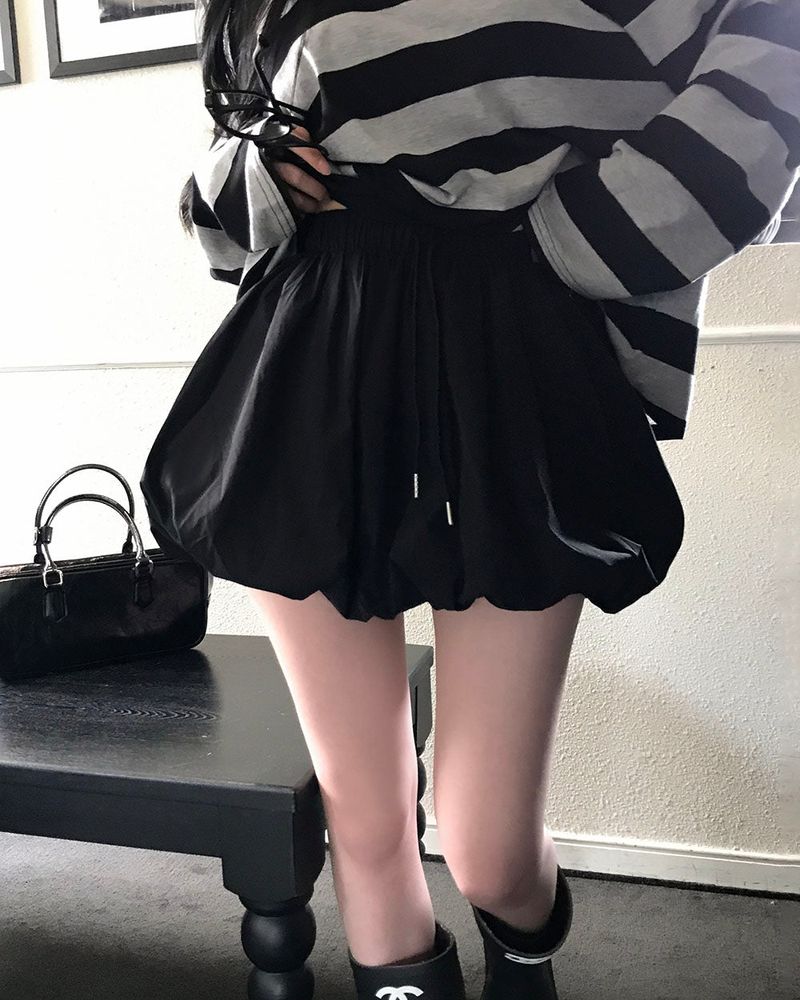 BEIDELLI（ベイデリー）の「[MADE/3color] Dive, pumpkin fluffy miniskirt（Skirts）」