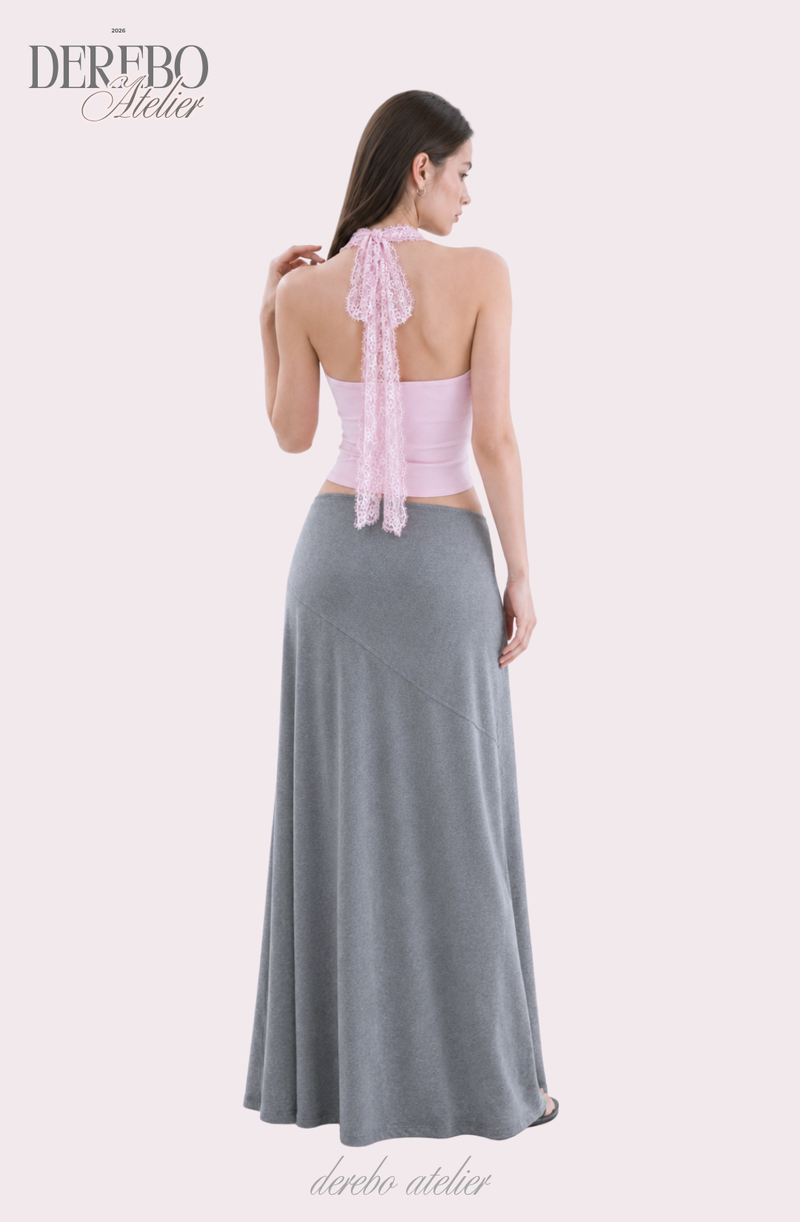 Tinkerbell Mint Lace Halter Neck Top