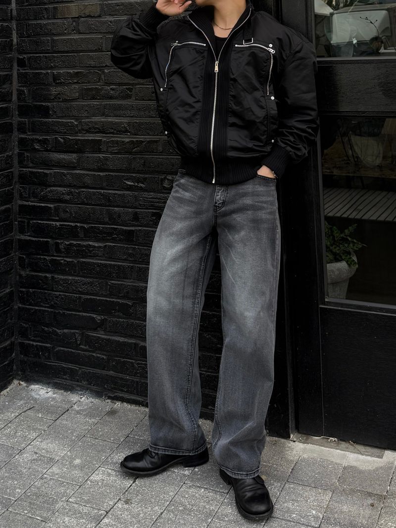 Banded ma-1 windbreaker
