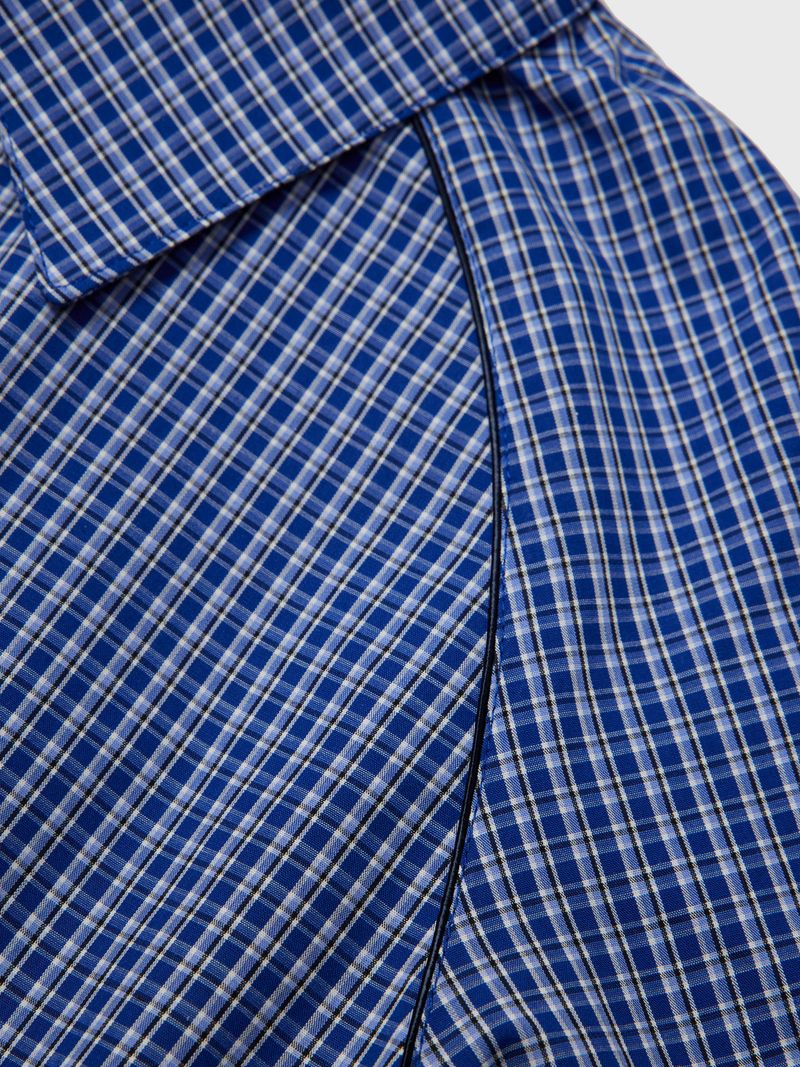 Curvy Line Shirt Blue